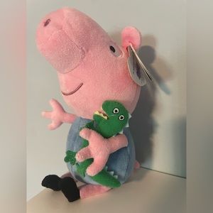 TY beanie baby baby George baby pig NWT